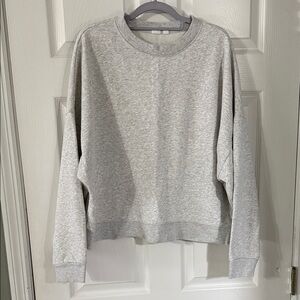 GAP Light Gray Crew Neck Sweatshirt